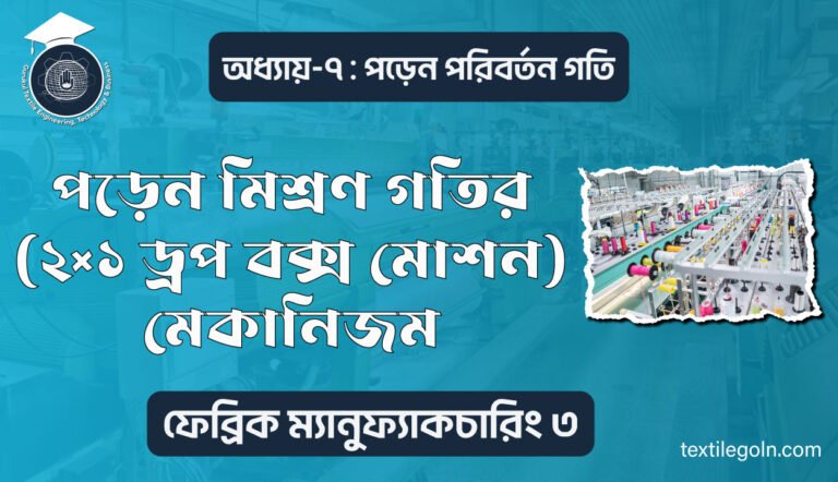 পড়েন মিশ্রণ গতির (২×১ ড্রপ বক্স মোশন) মেকানিজম